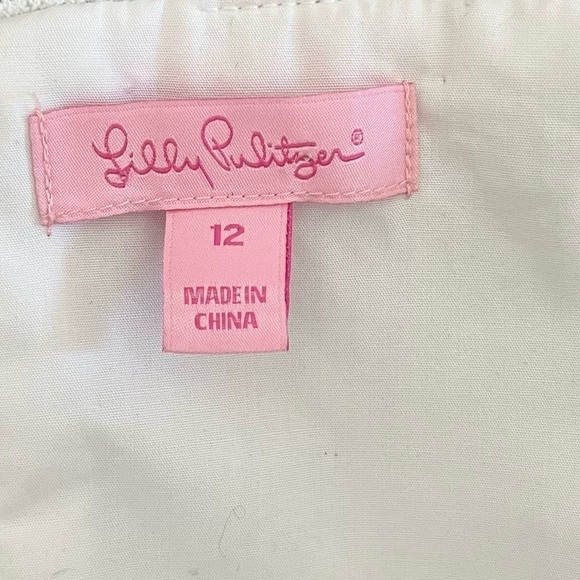 Lilly Pulitzer Women’s Brynn Dress Pink Sunset Local Flavor Strapless Mini 12 - Picture 15 of 16